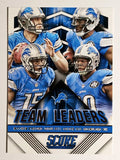 2015 Score Team Leaders #14 Golden Tate/Bell/Matthew Stafford/Ndamukong Suh