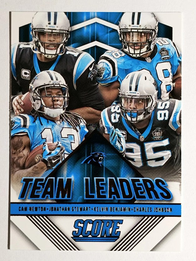 2015 Score Team Leaders #21 Cam Newton/Johnson/Jonathan Stewart/Kelvin Benjamin