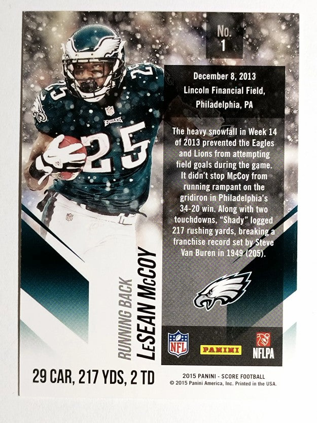 2015 Score The Great Outdoors #1 LeSean McCoy