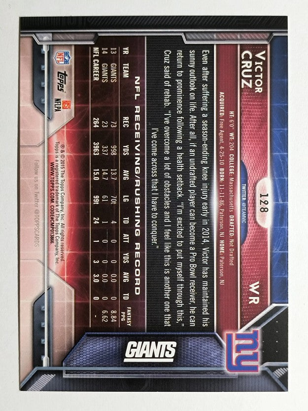 2015 Topps #128 Victor Cruz