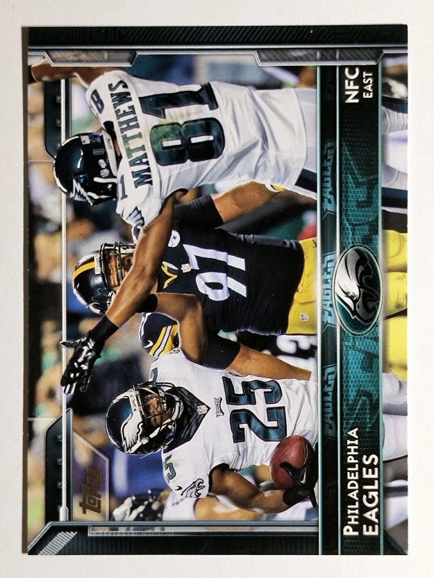 2015 Topps #255 Philadelphia Eagles/Jordan Matthews/LeSean McCoy