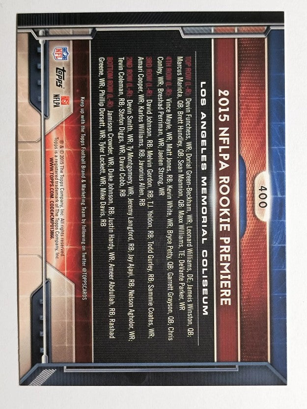 2015 Topps #400 Rookie Premiere