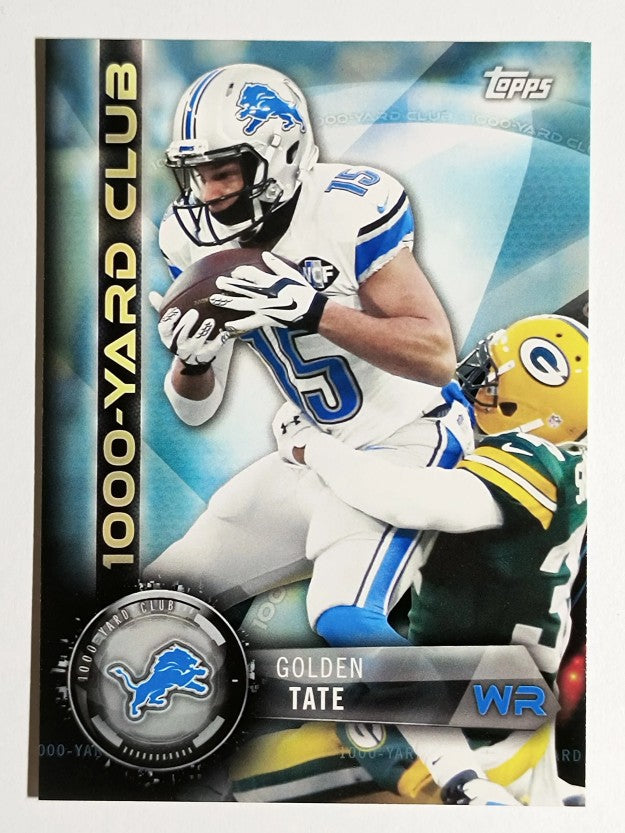 2015 Topps 1000 Yard Club #1KYCGT Golden Tate