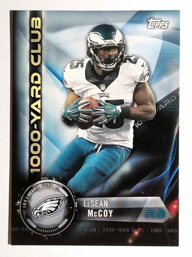 2015 Topps 1000 Yard Club #1KYCLM LeSean McCoy