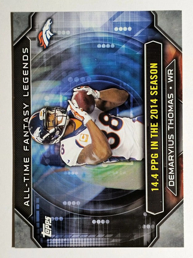 2015 Topps All Time Fantasy Legends #ATFLDT Demaryius Thomas