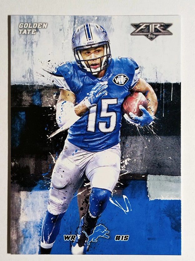 2015 Topps Fire #30A Golden Tate