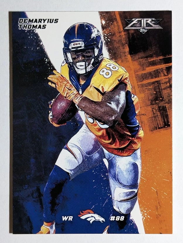 2015 Topps Fire #87 Demaryius Thomas