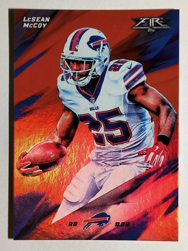2015 Topps Fire Flame #83 LeSean McCoy