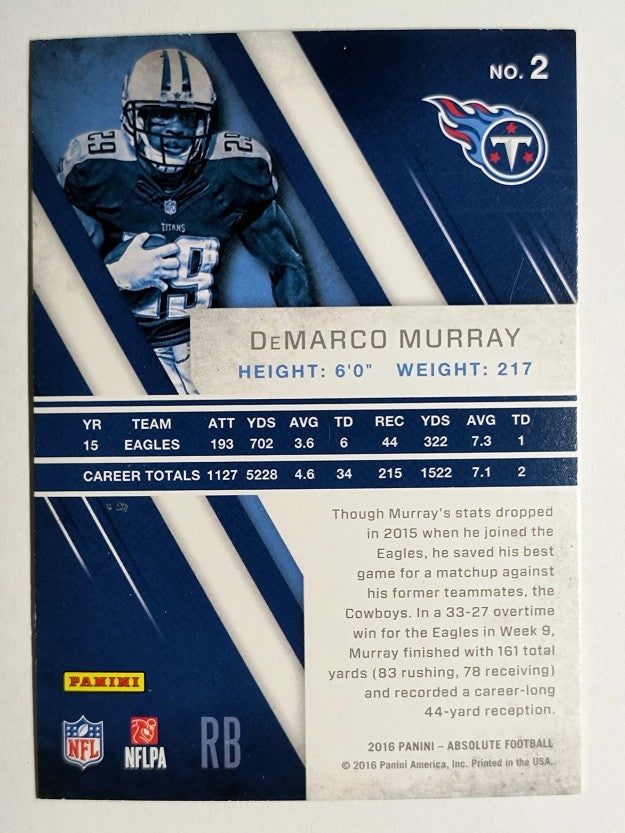 2016 Absolute #2 DeMarco Murray