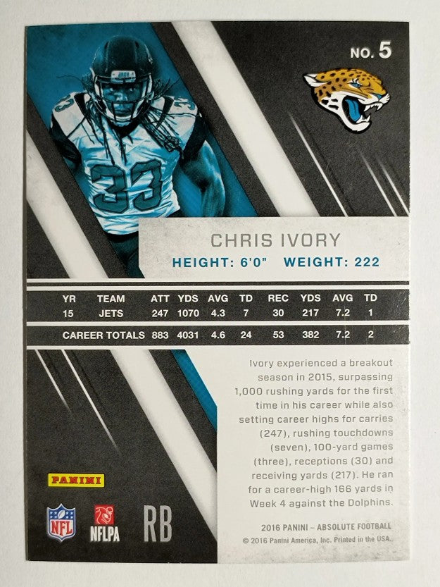 2016 Absolute #5 Chris Ivory