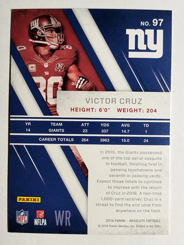 2016 Absolute #97 Victor Cruz