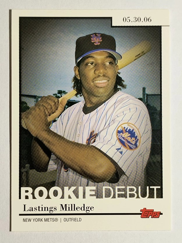 2006 Topps Update Rookie Debut #RD32 Lastings Milledge