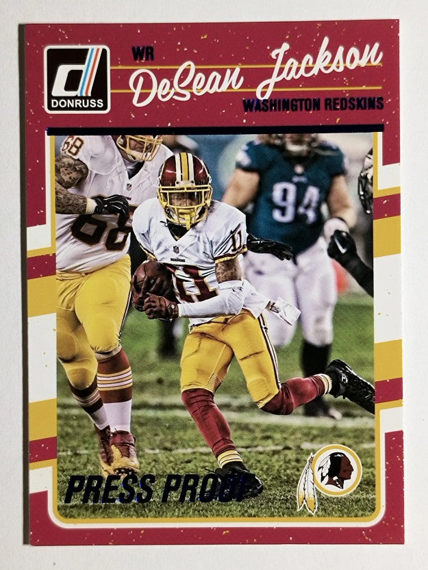 2016 Donruss Press Proofs Blue #295 DeSean Jackson
