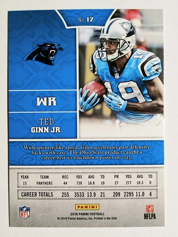 2016 Panini #17 Ted Ginn Jr.