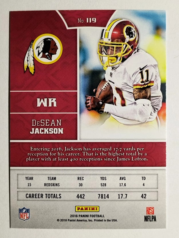 2016 Panini #119 DeSean Jackson