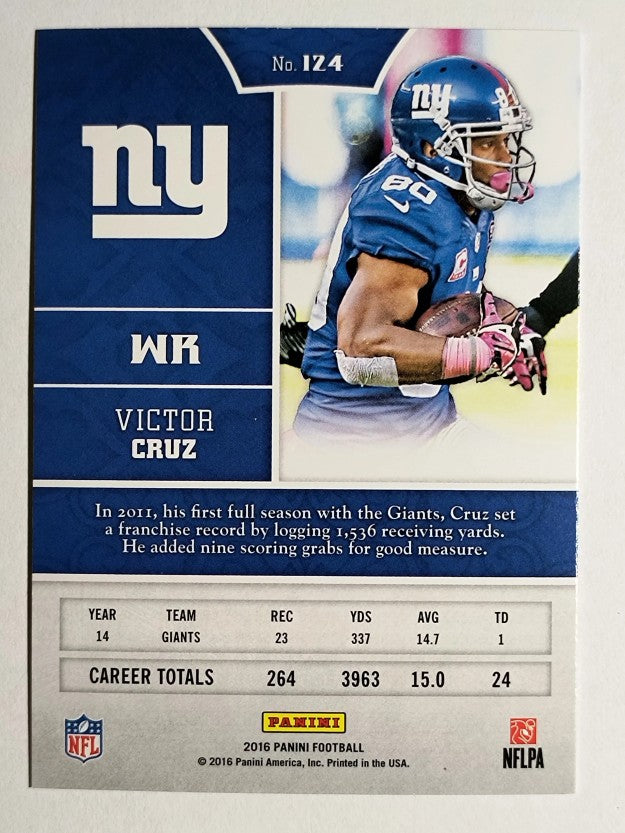 2016 Panini #124 Victor Cruz