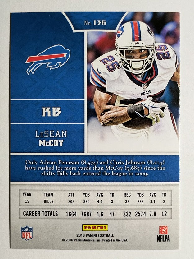 2016 Panini #136 LeSean McCoy
