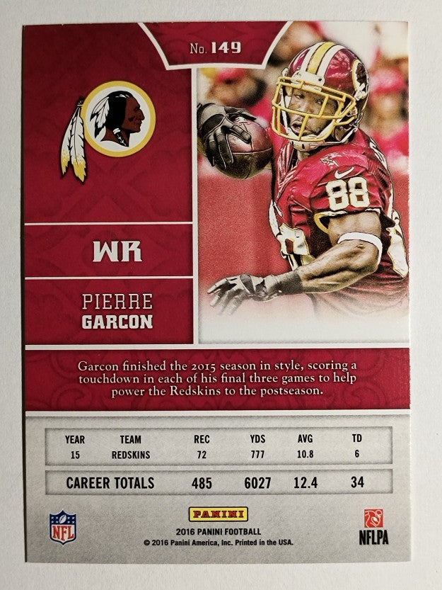 2016 Panini #149 Pierre Garcon