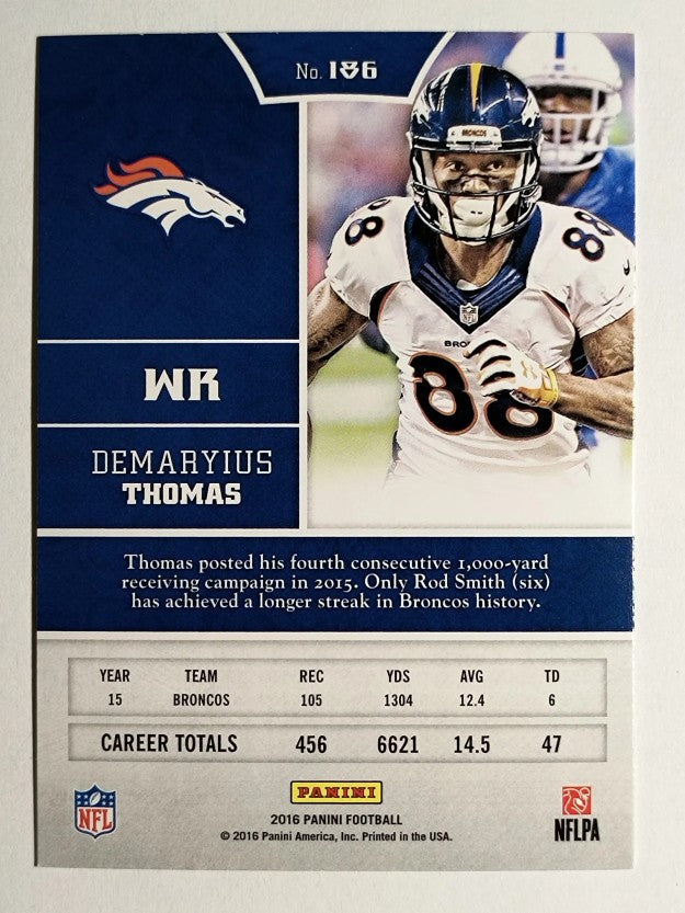 2016 Panini #186 Demaryius Thomas