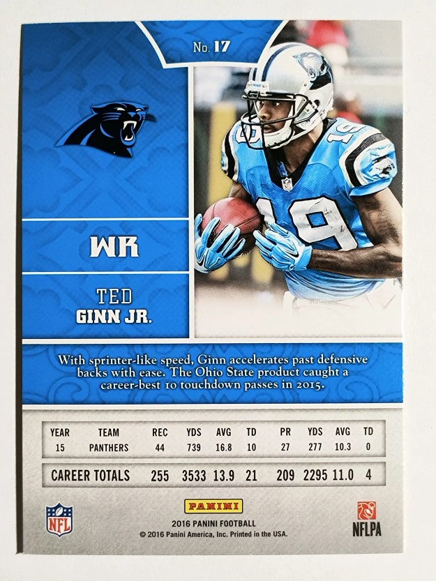 2016 Panini Knight's Templar Foil #17 Ted Ginn Jr.