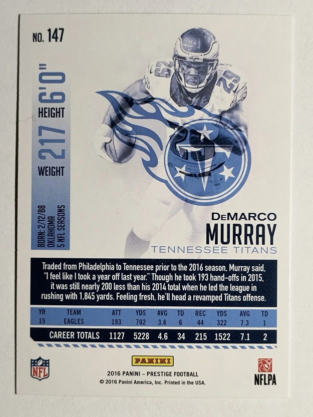 2016 Prestige #147 DeMarco Murray