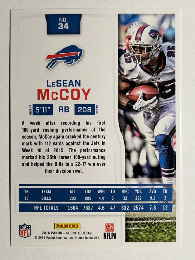 2016 Score #34 LeSean McCoy