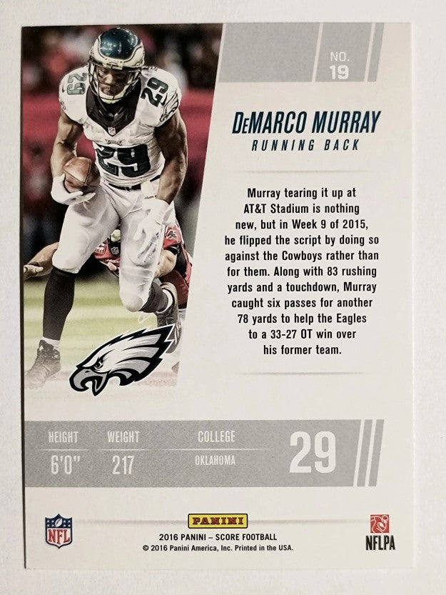 2016 Score Franchise Black #19 DeMarco Murray