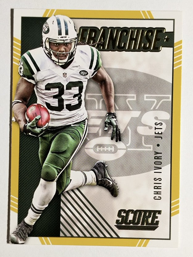 2016 Score Franchise Gold #4 Chris Ivory