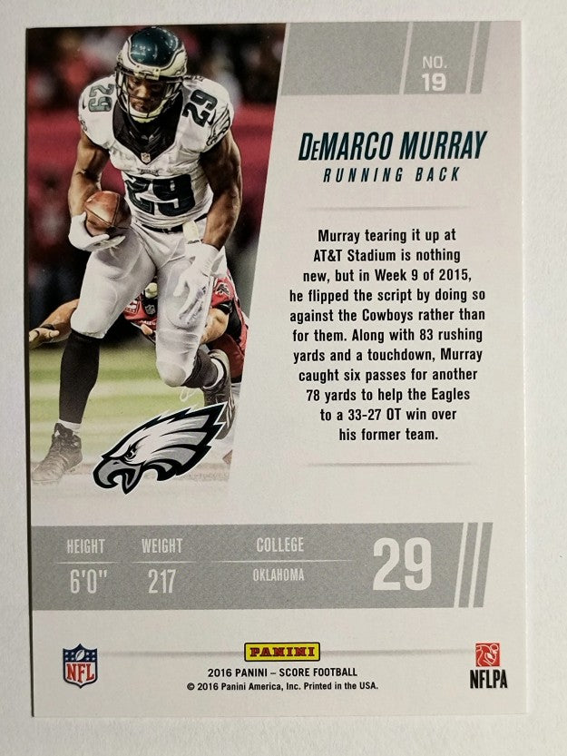 2016 Score Franchise Gold #19 DeMarco Murray