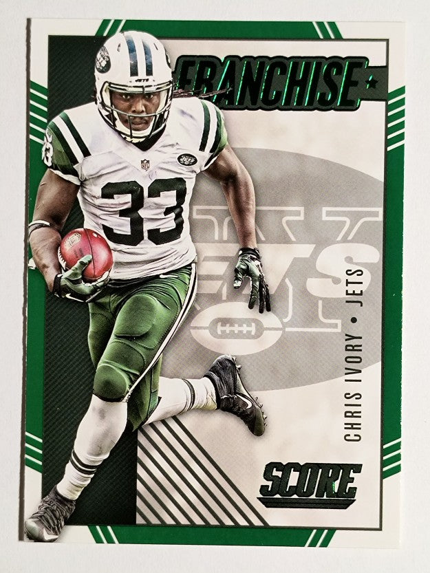 2016 Score Franchise Green #4 Chris Ivory