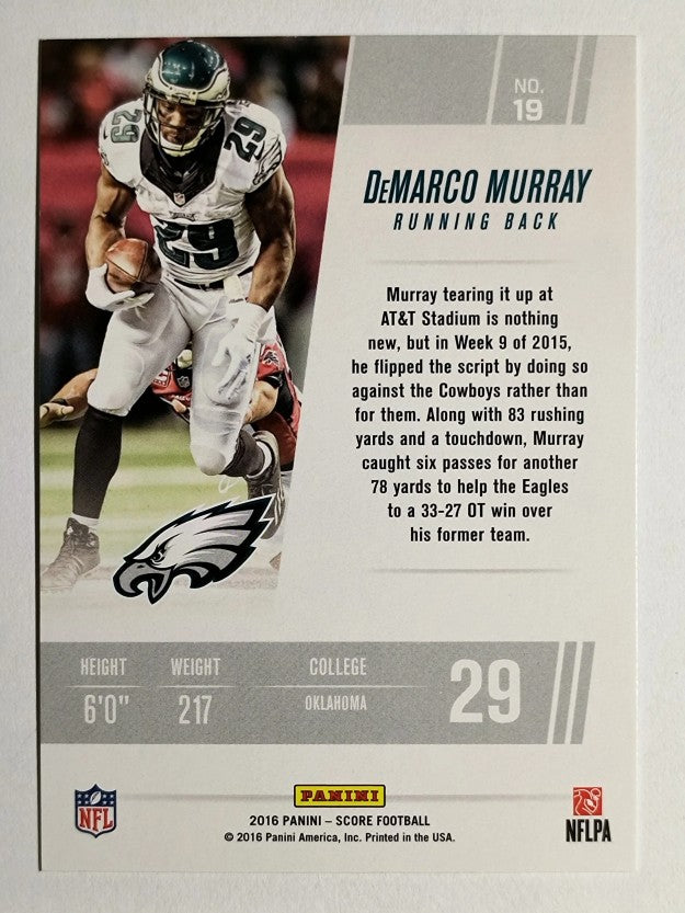2016 Score Franchise Green #19 DeMarco Murray