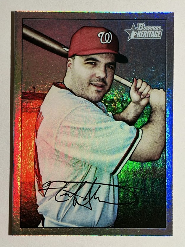 2007 Bowman Heritage Rainbow Foil #17 Nick Johnson