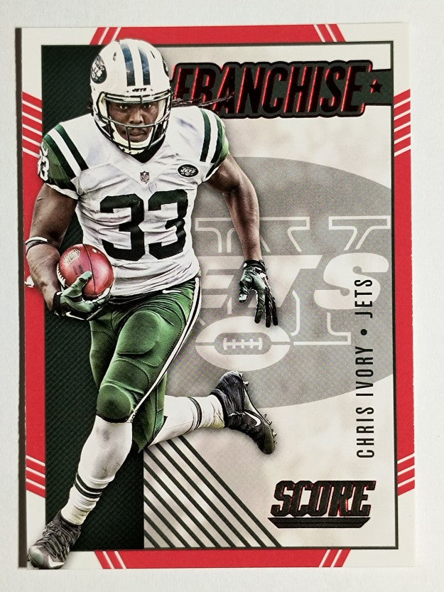 2016 Score Franchise Red #4 Chris Ivory
