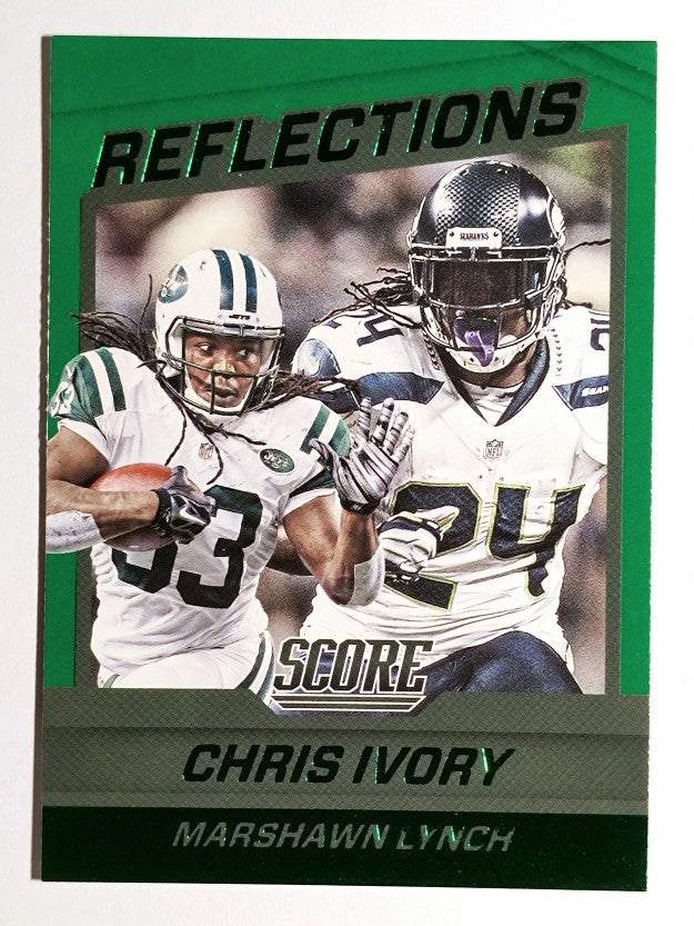 2016 Score Reflections Green #5 Chris Ivory/Marshawn Lynch
