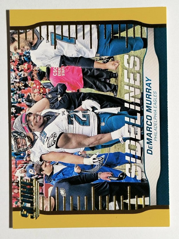 2016 Score Sidelines Gold #14 DeMarco Murray