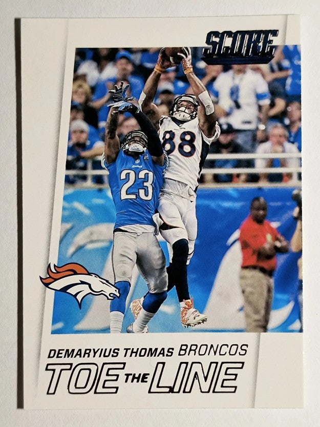 2016 Score Toe the Line #6 Demaryius Thomas