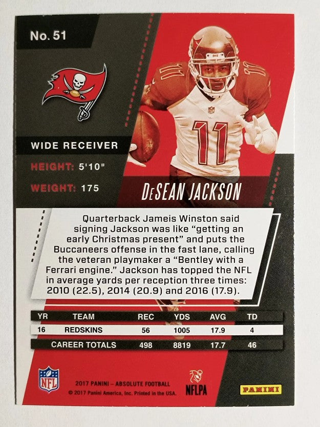 2017 Absolute #51 DeSean Jackson