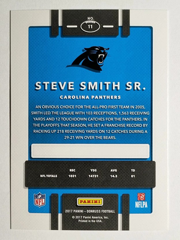 2017 Donruss #11 Steve Smith