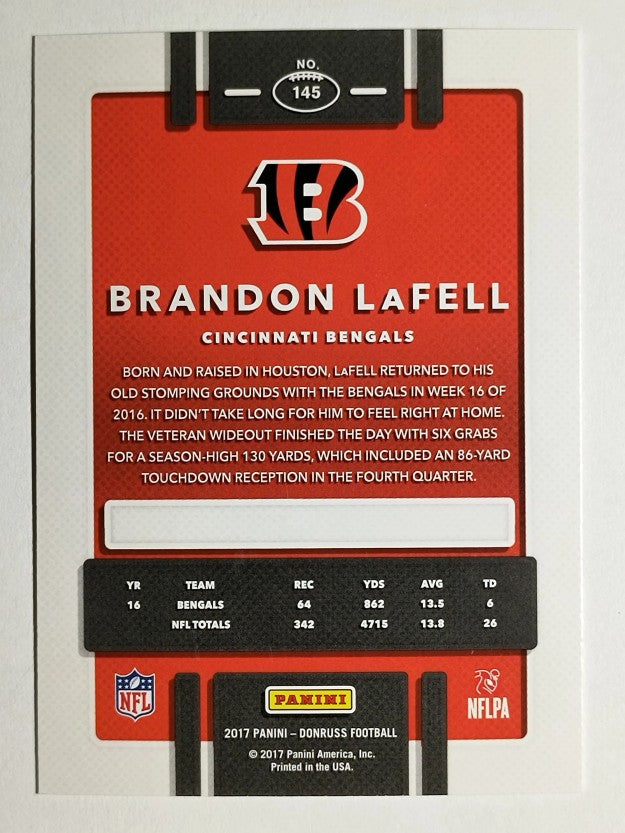 2017 Donruss #145 Brandon LaFell