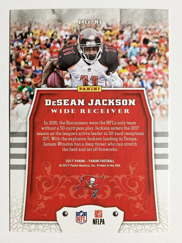 2017 Panini Shining Armor Rainbow Foil #81 DeSean Jackson