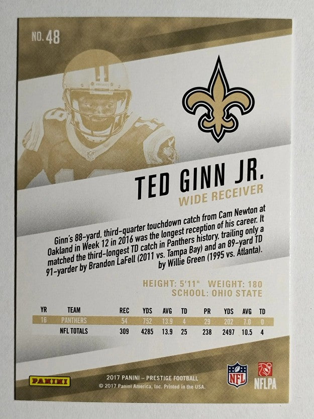 2017 Prestige #48 Ted Ginn Jr.