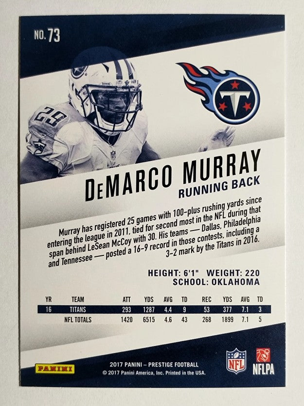 2017 Prestige #73 DeMarco Murray