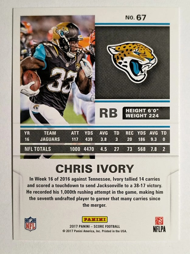 2017 Score #67 Chris Ivory