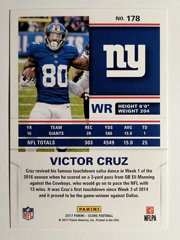 2017 Score #178 Victor Cruz