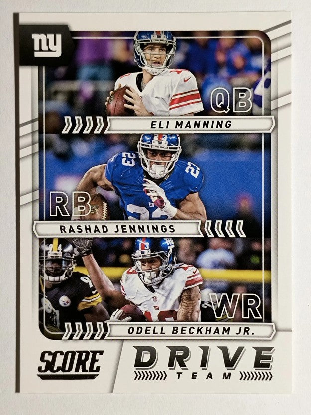 2017 Score Drive Team #13 Eli Manning/Odell Beckham Jr./Rashad Jennings