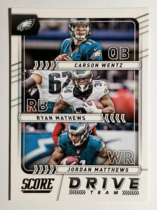 2017 Score Drive Team #20 Carson Wentz/Jordan Matthews/Ryan Mathews