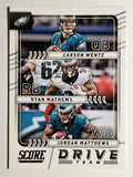 2017 Score Drive Team #20 Carson Wentz/Jordan Matthews/Ryan Mathews