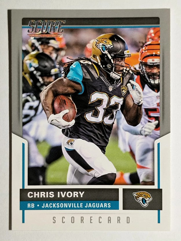 2017 Score Scorecard #67 Chris Ivory
