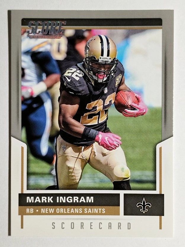 2017 Score Scorecard #301 Mark Ingram