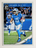 2018 Donruss Optic #35 Golden Tate III